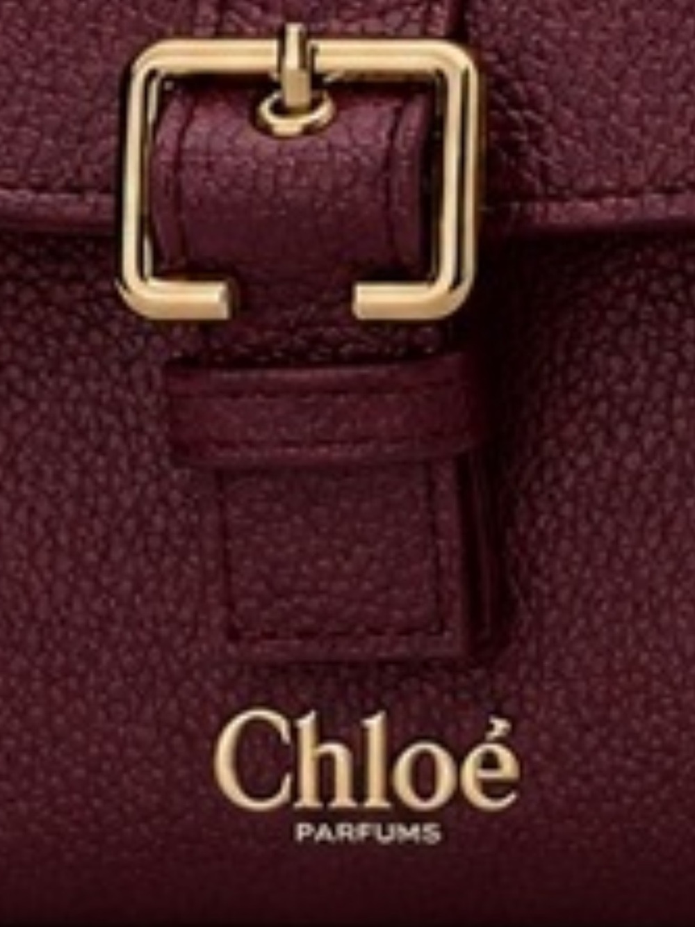 Chloé 5ml Eau De Parfum & Burgundy Chloé Parfums Pouch - Picture 5 of 5